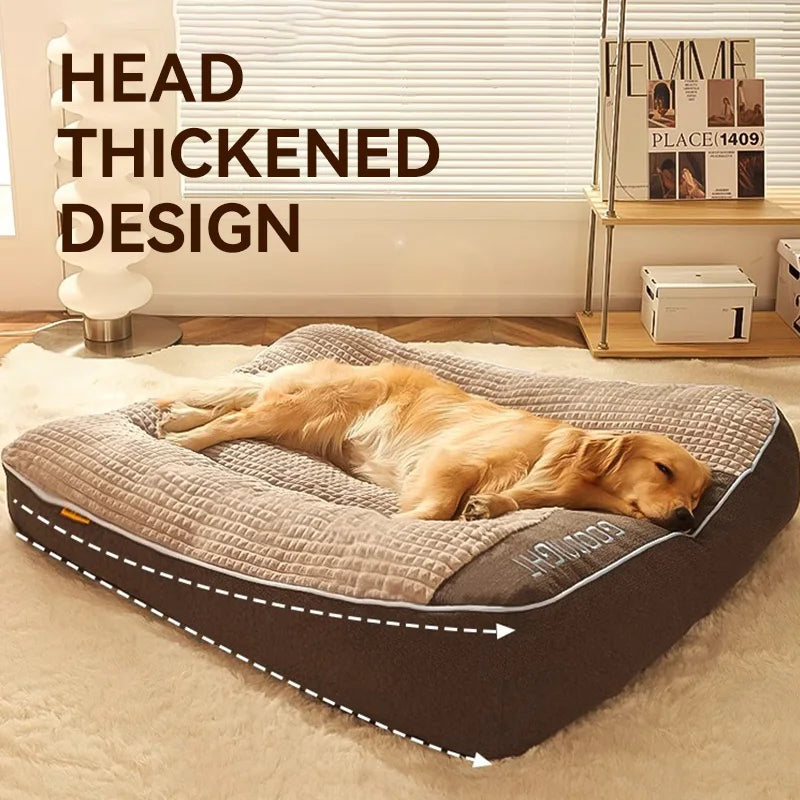 Ultra-Soft Dog Bed: Deep Sleep for Your Furry Friend