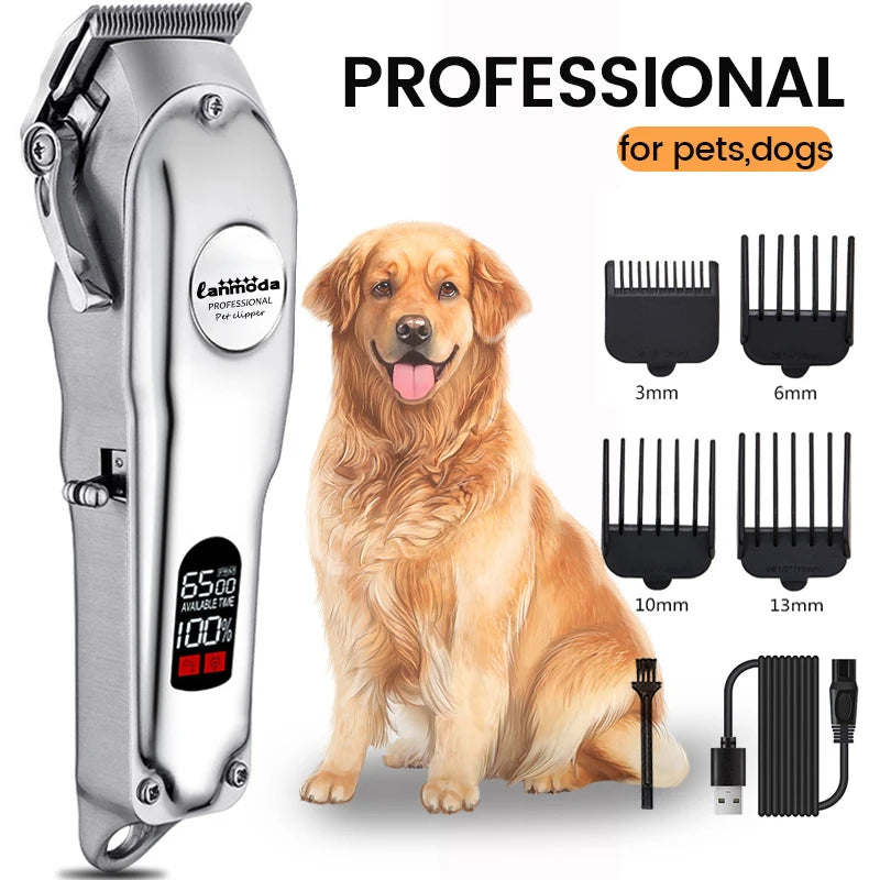 Cordless Pet Clipper: Quiet, Powerful Grooming