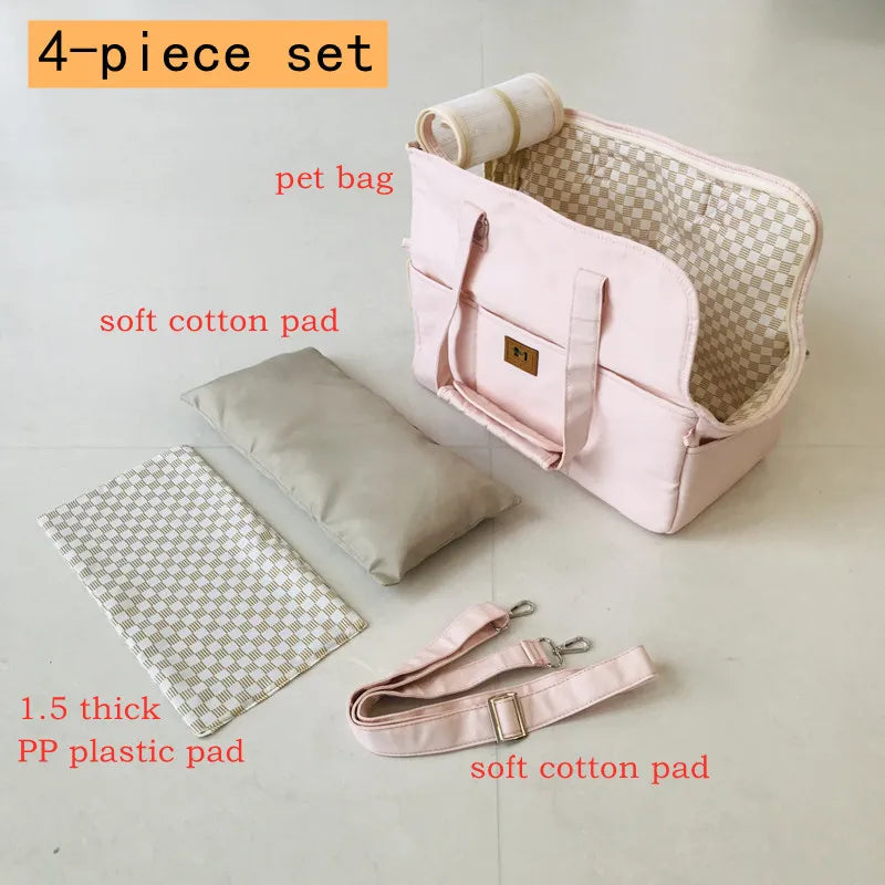 Safe & Cozy Pet Carrier Bag: Travel in Style!