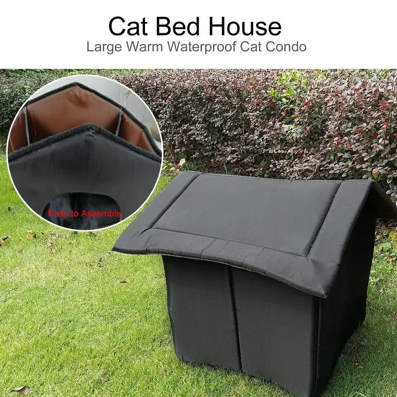 Waterproof Pet House: Keep Your Furry Friend Warm & Dry!