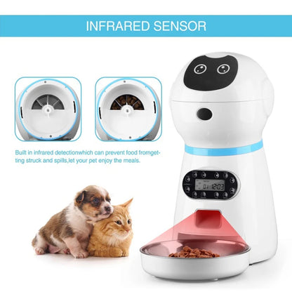 Smart Automatic Pet Feeder: Say Goodbye to Mealtime Worries!