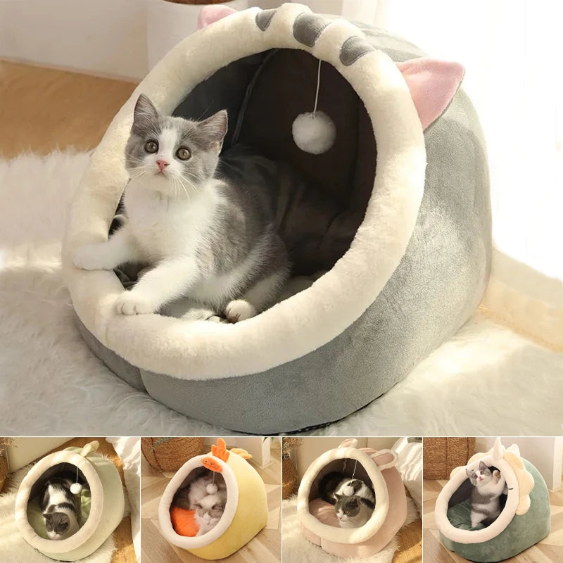 Cozy Cat Cave: Your Cat's New Favorite Sleep Spot!