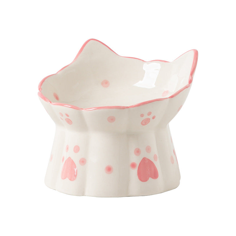 Elevated Ceramic Pet Bowls: Style & Comfort