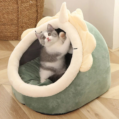 Cozy Cat Cave: Your Cat's New Favorite Sleep Spot!