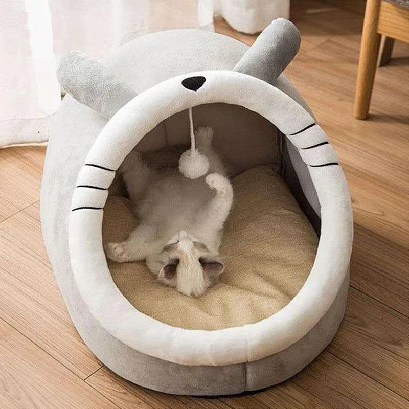 Cozy Cat Cave: Your Cat's New Favorite Sleep Spot!