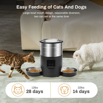 4.5L Smart Pet Feeder: Automated Feeding for Happy Pets