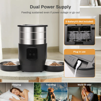 4.5L Smart Pet Feeder: Automated Feeding for Happy Pets