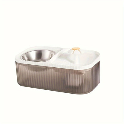 2-in-1 Automatic Cat Water Fountain