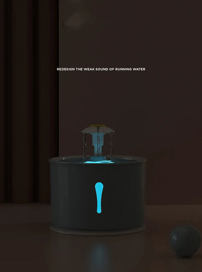 2.4L Automatic Cat Water Fountain with Filter
