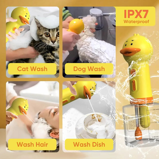 Make Pet Bath Time Easy & Fun | Electric Foam Dispenser