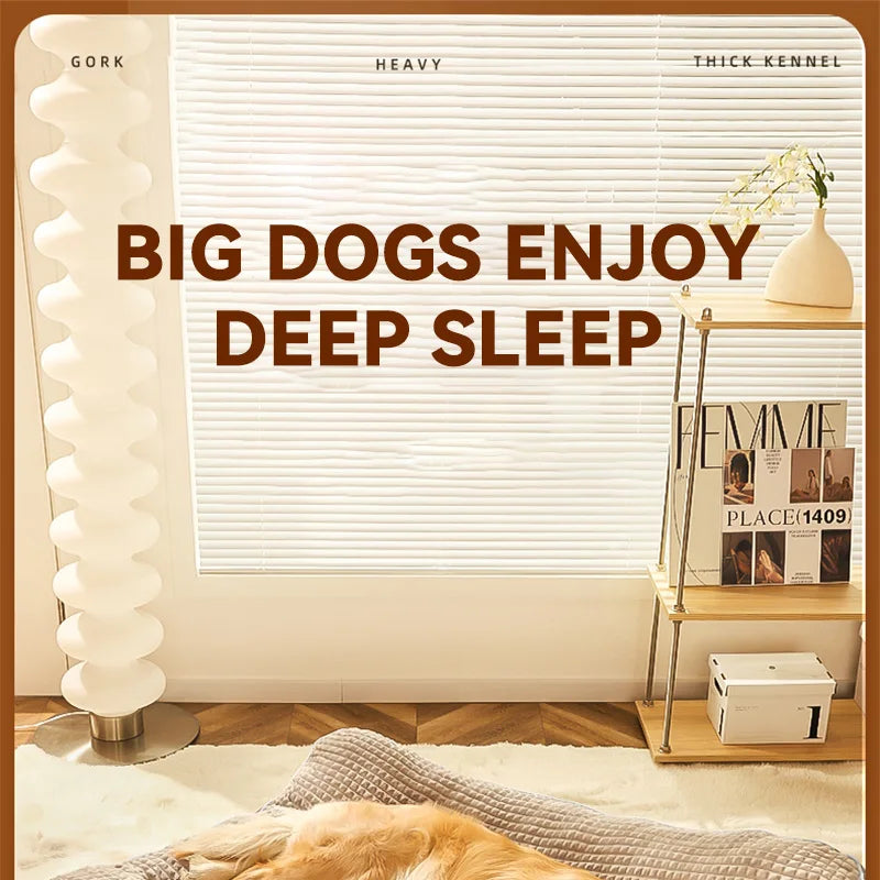 Ultra-Soft Dog Bed: Deep Sleep for Your Furry Friend