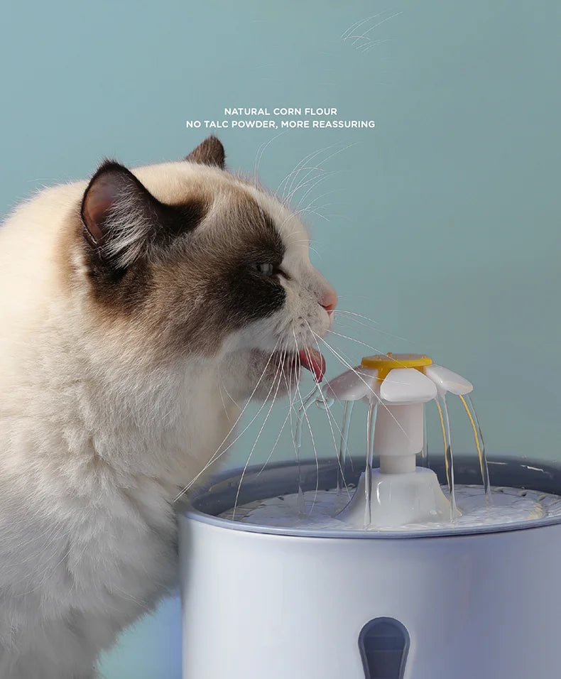 2.4L Automatic Cat Water Fountain with Filter