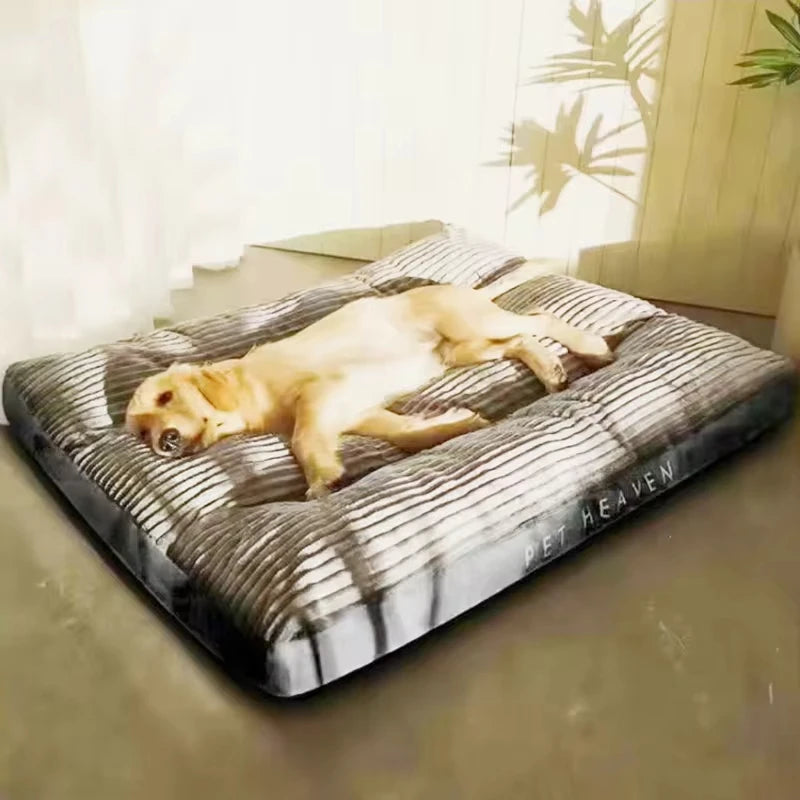 Ultra-Soft Corduroy Dog Bed: Your Pup's Cozy Winter Haven