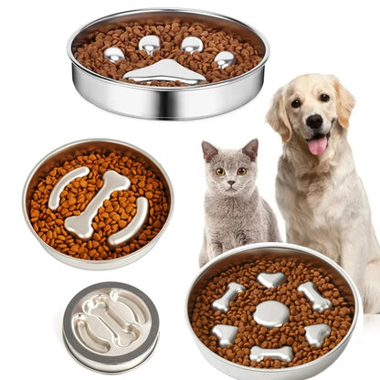 Slow Feeder Bowl for Happy & Healthy Dogs