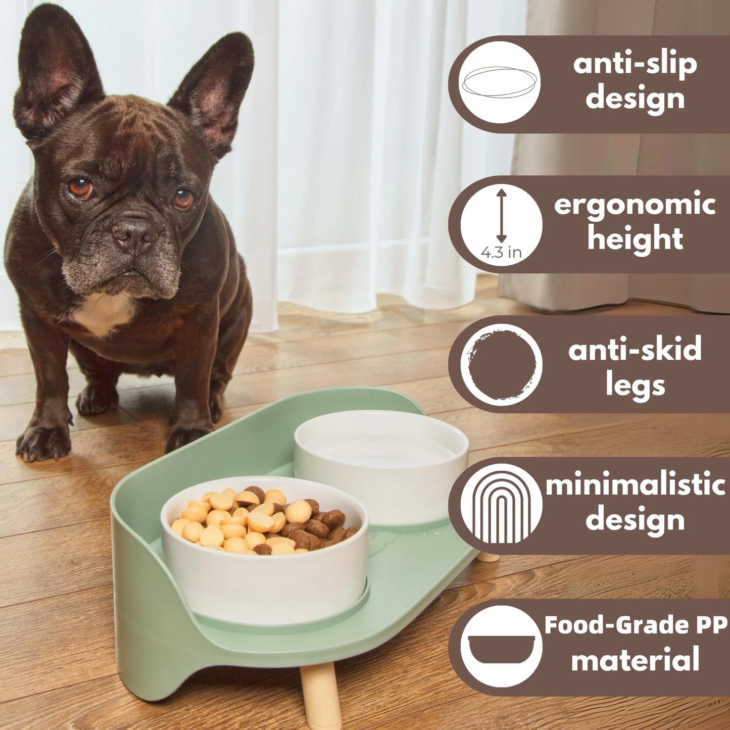 Elevated Pet Feeder: Happy & Healthy Eating