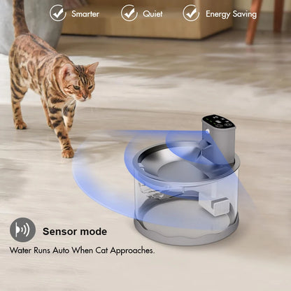 LMZOE Smart Cat Water Fountain: Happy, Hydrated Cats