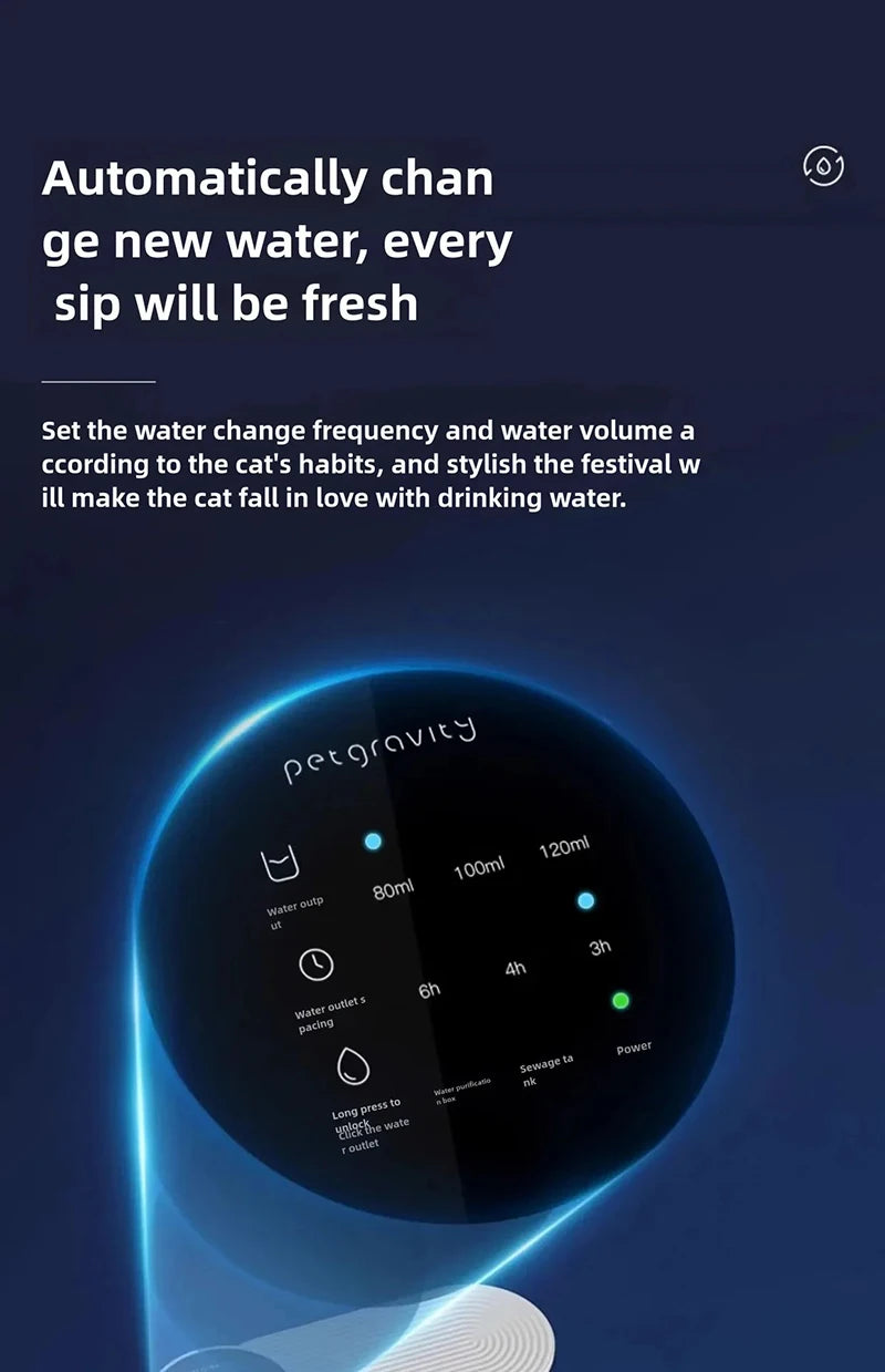 Automatic Pet Water Fountain: Fresh Hydration for Happy Pets