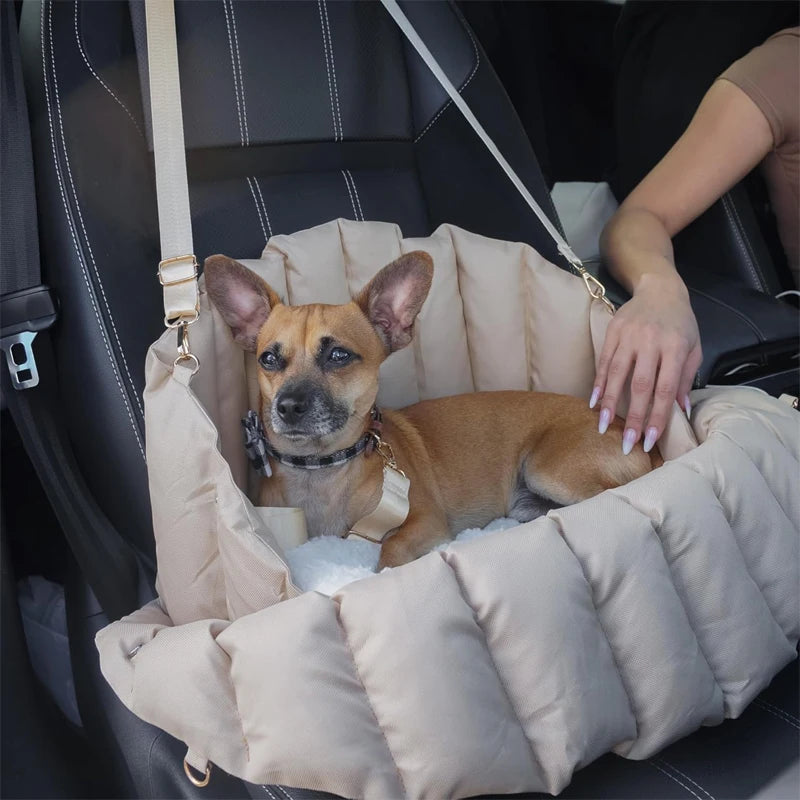 Safe & Stylish Pet Carrier: Travel in Comfort!