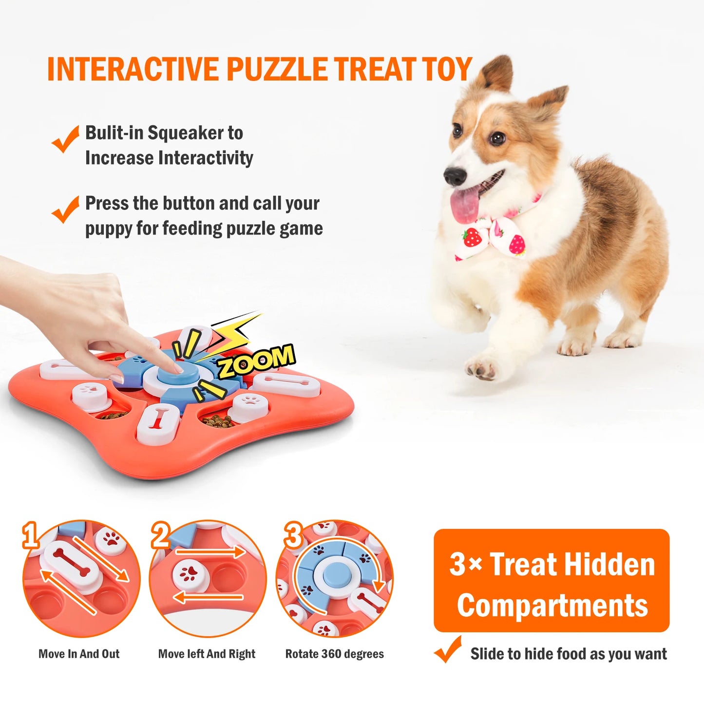 Interactive Dog Puzzle Toy: Keep Your Pup Engaged & Happy!