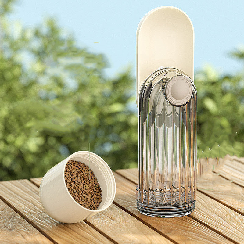 Portable Dog Water and Food Dispenser - Stylish Hydration Solution