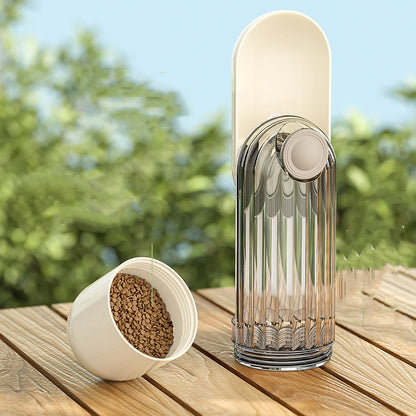 Portable Dog Water and Food Dispenser - Stylish Hydration Solution