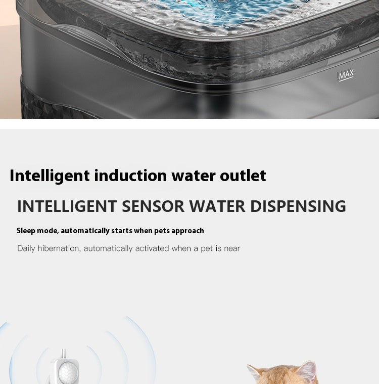 Smart Dog Water Fountain - Large Capacity