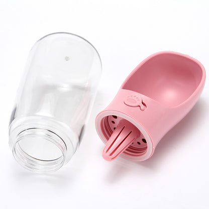 Stylish Portable Pet Water Bottle - Convenient Hydration for Dogs on the Go