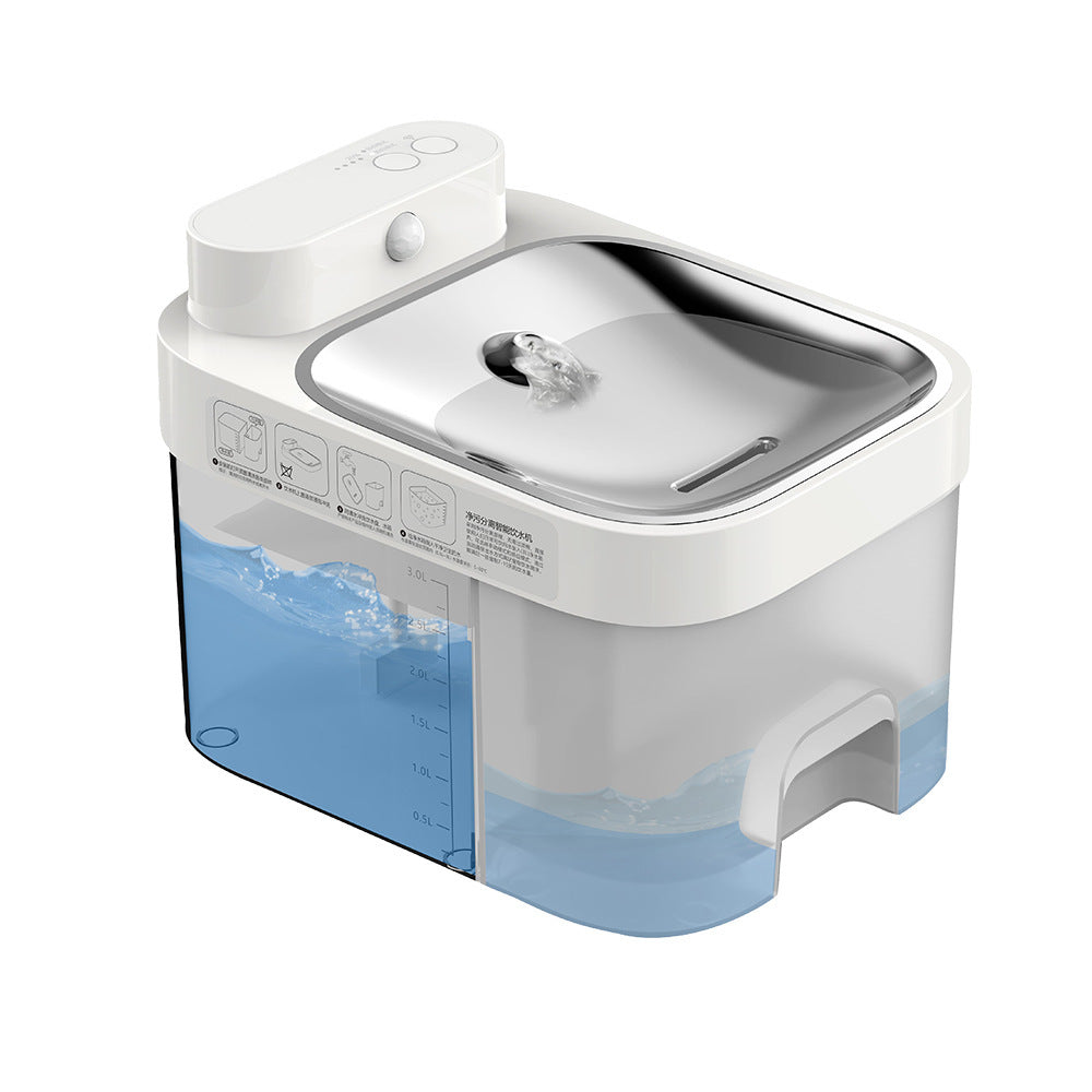 Automatic Cat Water Fountain with Filtration - Stylish & Eco-Friendly Hydration Solution