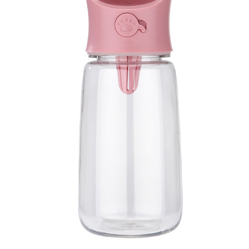 Stylish Portable Pet Water Bottle - Convenient Hydration for Dogs on the Go