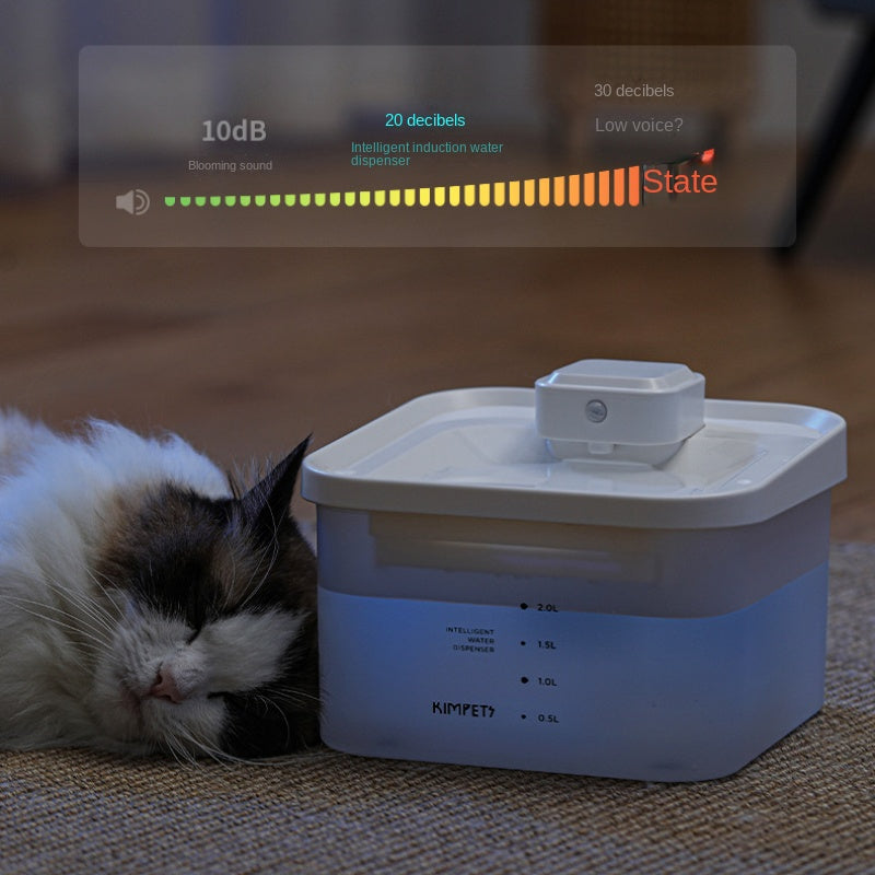 Intelligent Cat Water Dispenser with UV Sterilization and Advanced Filtration