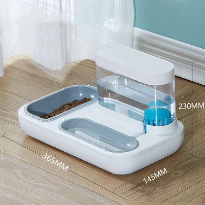 Shanshuifang Automatic Cat Feeder and Drinking Fountain - Stylish, Convenient, and Healthy Feeding Solution