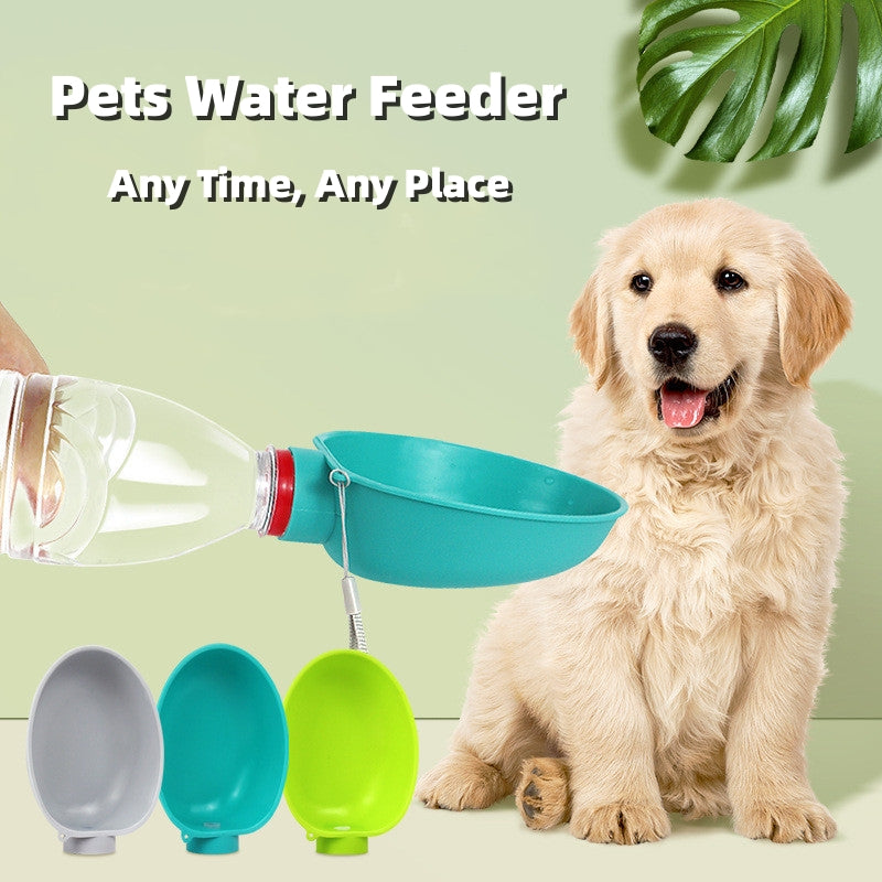 Portable Dog Water Bowl - Convenient Hydration for Outdoor Adventures