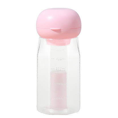 Stylish Portable Pet Water Bottle with Integrated Waste Disposal - Eco-Friendly and Easy to Clean