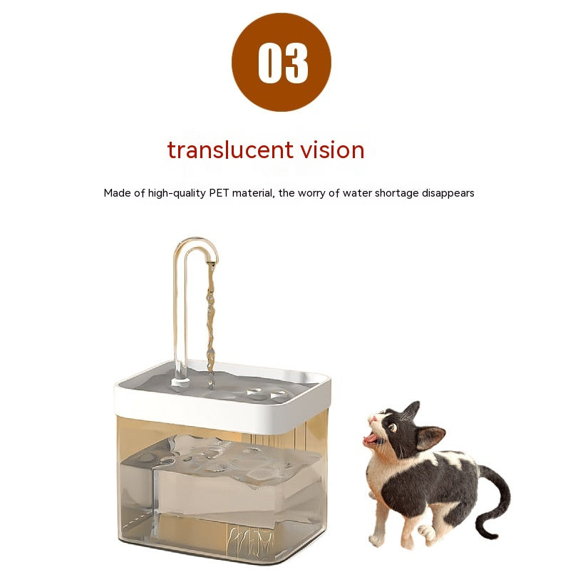 Stylish Automatic Cat Water Fountain - Healthy Hydration for Cats