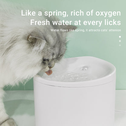 Smart Pet Water Dispenser with Mobile App Control and Advanced Filtration