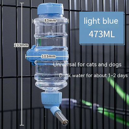 Innovative Hanging Pet Water Bowl - Spill-Proof, Stylish, and Easy to Clean