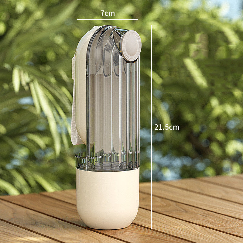 Portable Dog Water and Food Dispenser - Stylish Hydration Solution