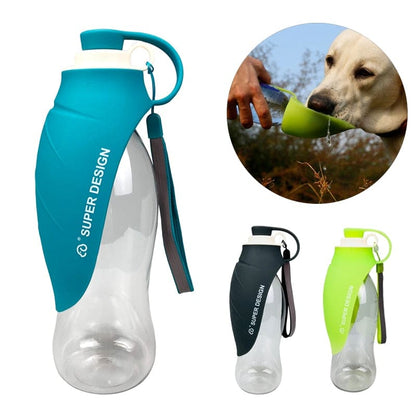 20 OZ Lightweight Portable Pet Water Bottle with Leak-Proof Design